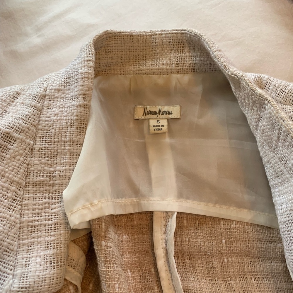 White Newman Marcus blazer - SM - Picture 7 of 8